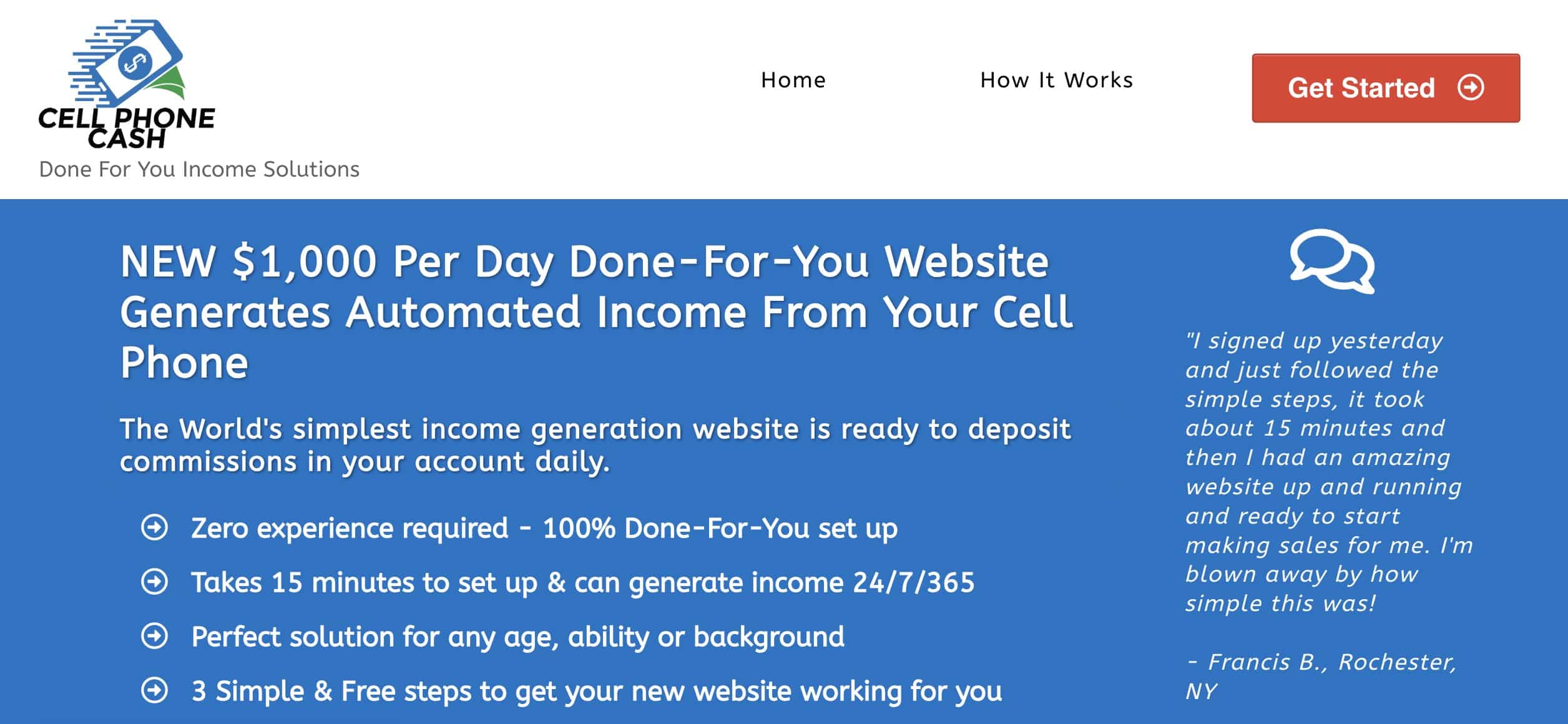 Cellphone Cash Review
